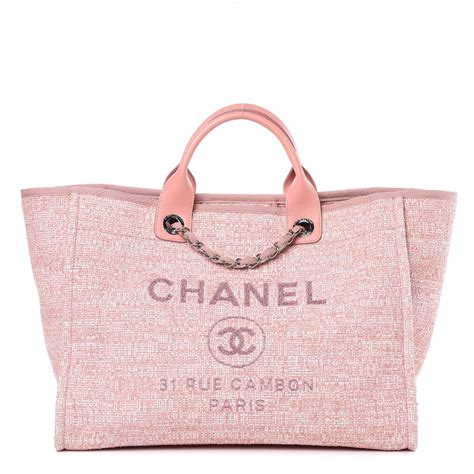 chanel canvas tote pink|pink velvet chanel bag.